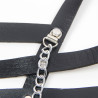 Subblime - Harnais Corset Avec Chaîne Détail Taille Unique